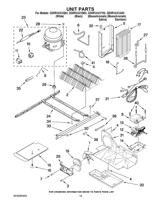 Diagram for GD5RVAXVB03