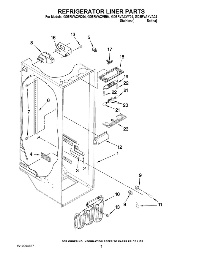 Diagram for GD5RVAXVB04