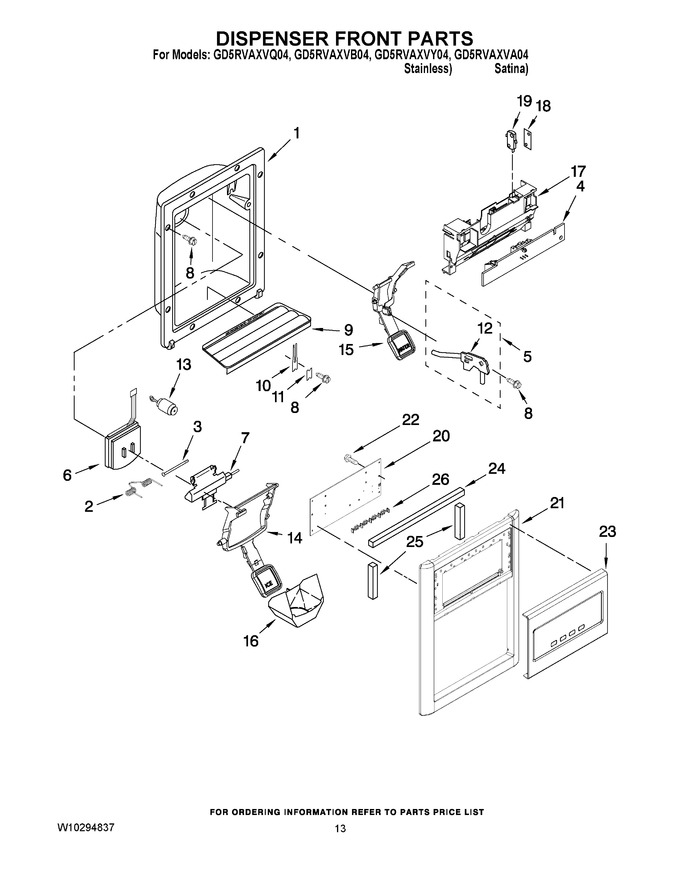 Diagram for GD5RVAXVQ04