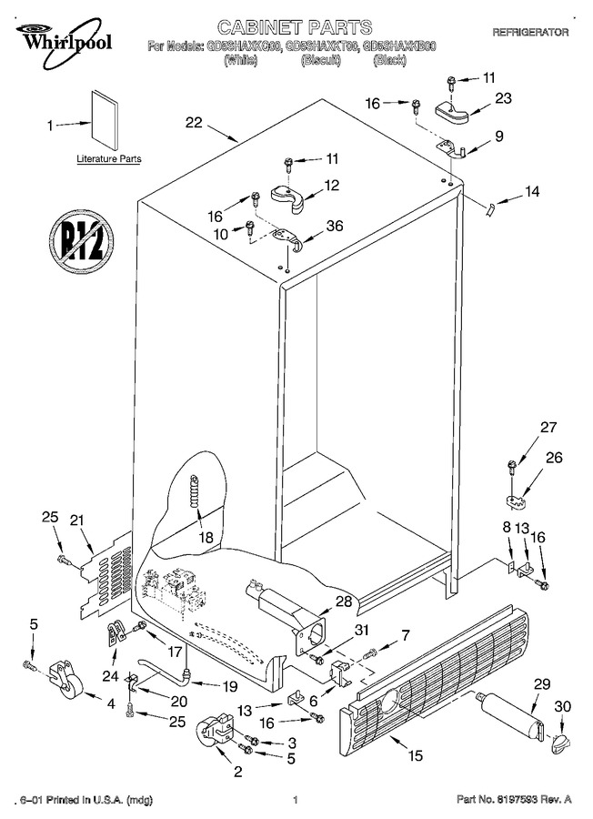 Diagram for GD5SHAXKT00
