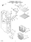 Diagram for 04 - Freezer Liner