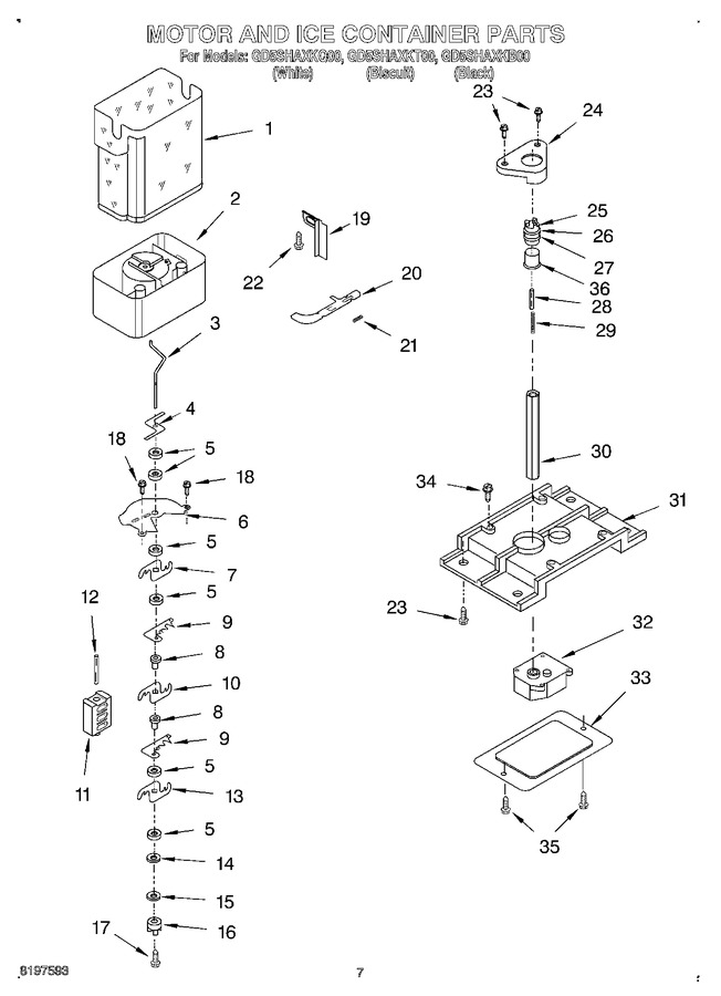 Diagram for GD5SHAXKQ00