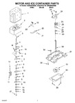 Diagram for 05 - Motor And Ice Container