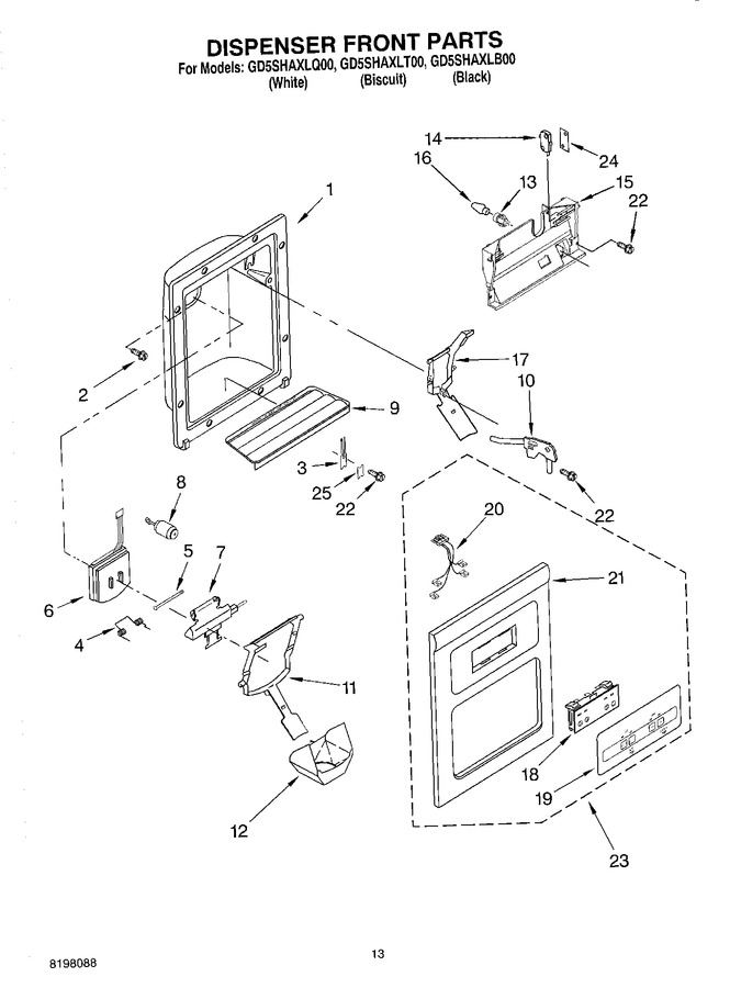 Diagram for GD5SHAXLT00