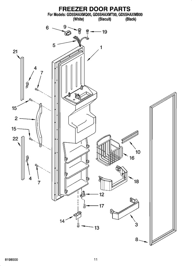 Diagram for GD5SHAXMB00