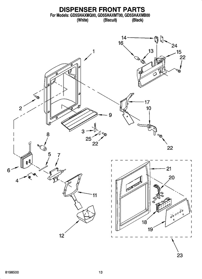 Diagram for GD5SHAXMQ00