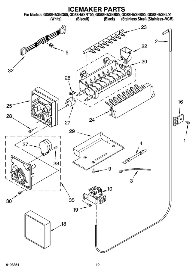 Diagram for GD5SHAXNL00