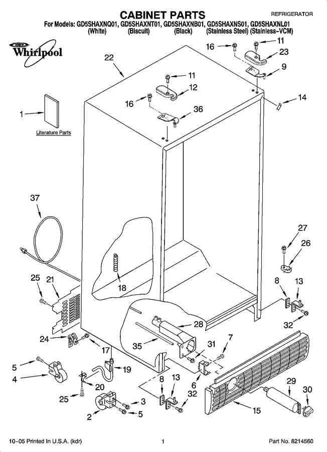 Diagram for GD5SHAXNQ01