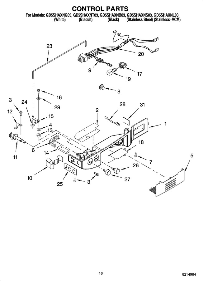 Diagram for GD5SHAXNQ03