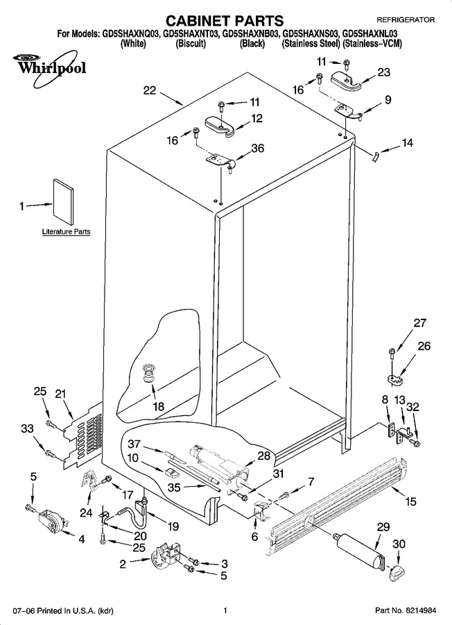 Diagram for GD5SHAXNL03
