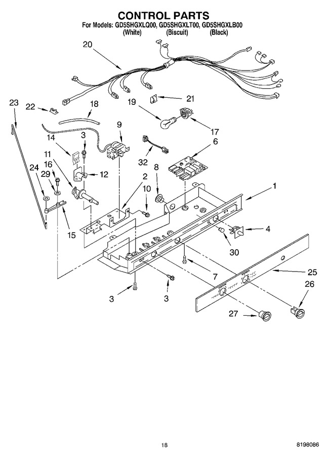 Diagram for GD5SHGXLT00