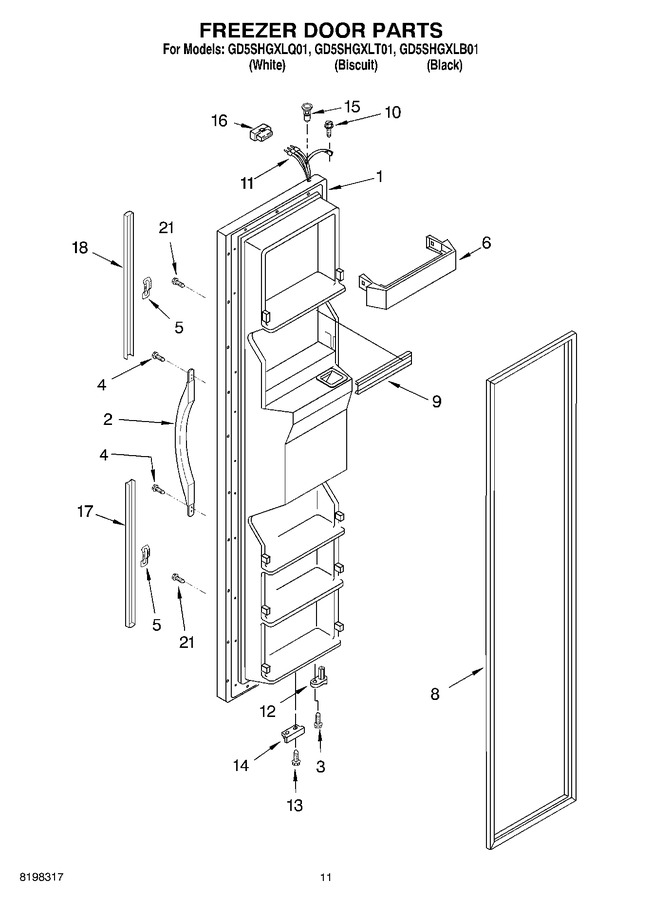 Diagram for GD5SHGXLT01
