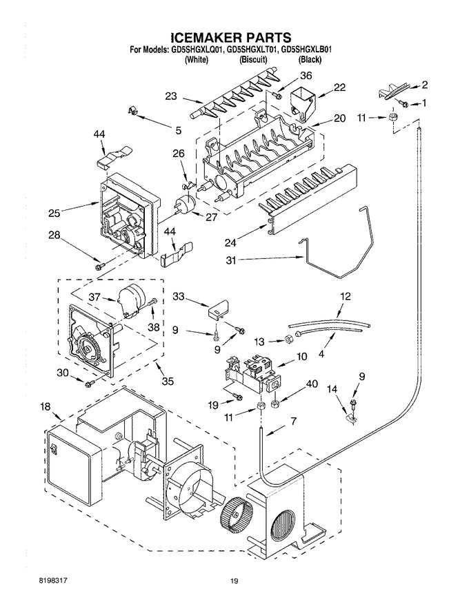 Diagram for GD5SHGXLT01