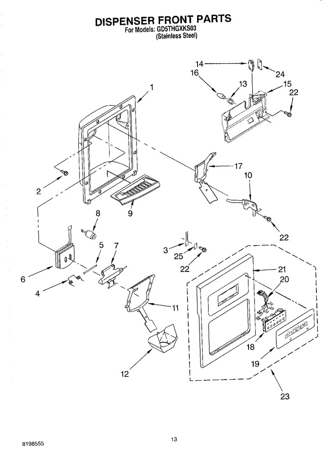 Diagram for GD5THGXKS03