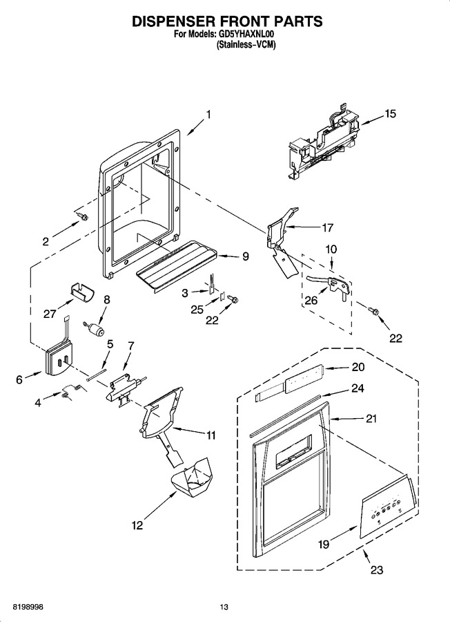 Diagram for GD5YHAXNL00