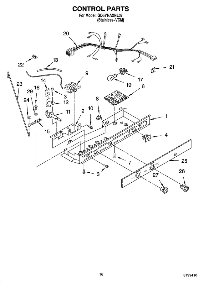Diagram for GD5YHAXNL02