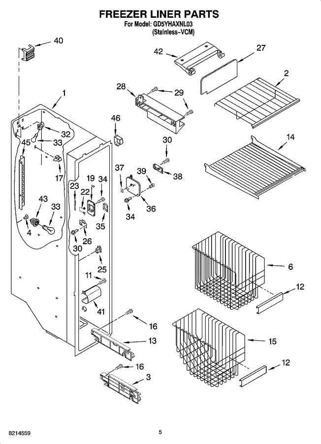 Diagram for GD5YHAXNL03