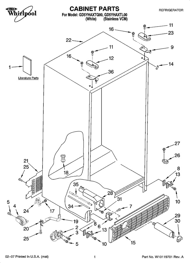 Diagram for GD5YHAXTQ00