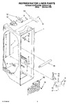 Diagram for 02 - Refrigerator Liner Parts