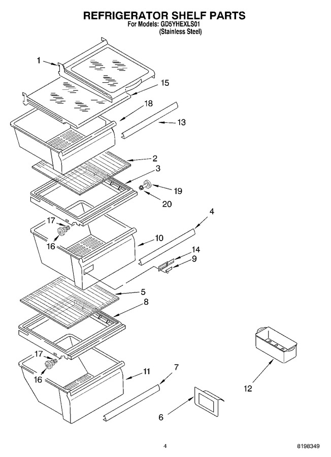 Diagram for GD5YHEXLS01