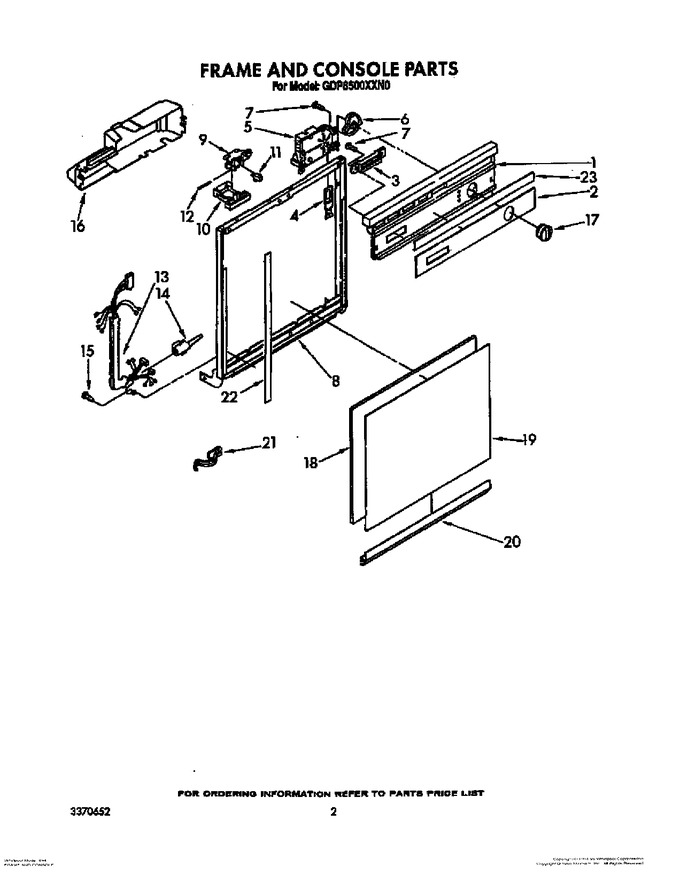 Diagram for GDP8500XXN0