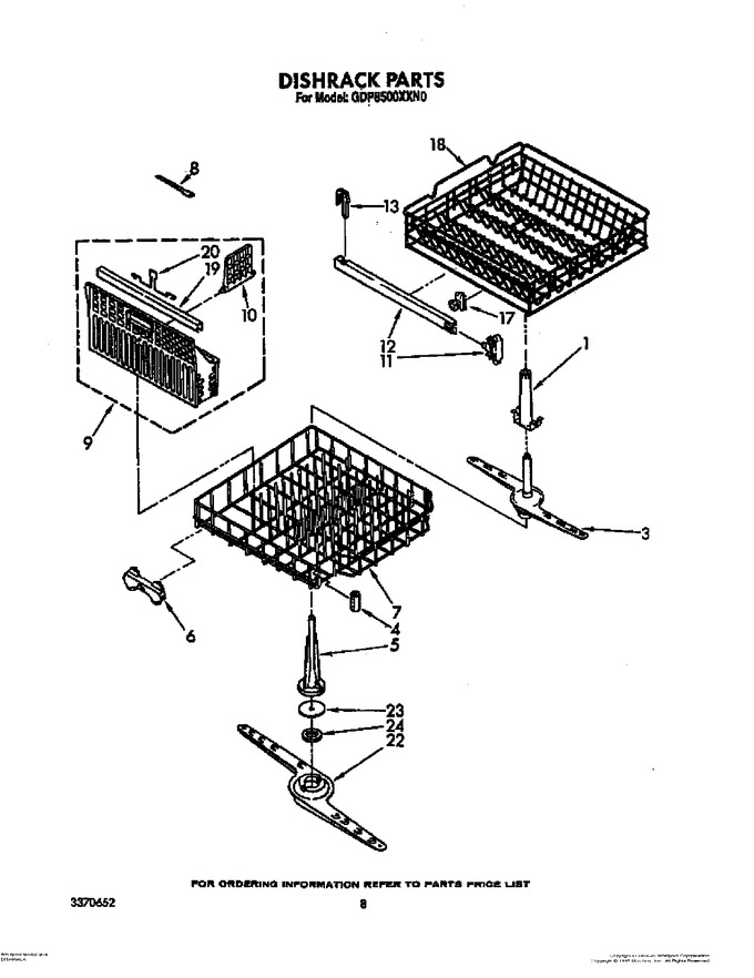 Diagram for GDP8500XXN0