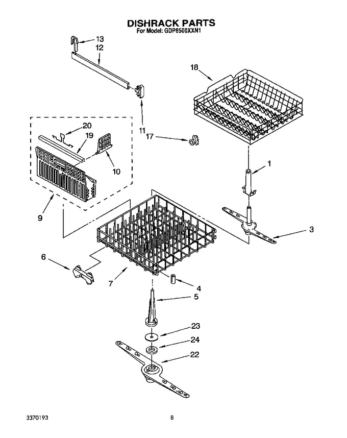 Diagram for GDP8500XXN1