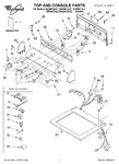 Diagram for 01 - Top And Console Parts