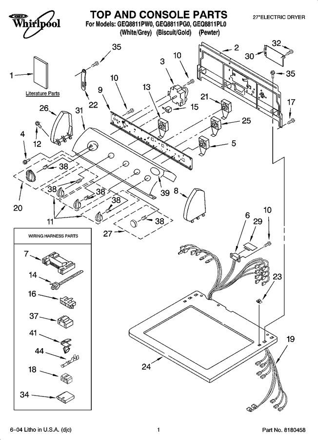 Diagram for GEQ8811PG0