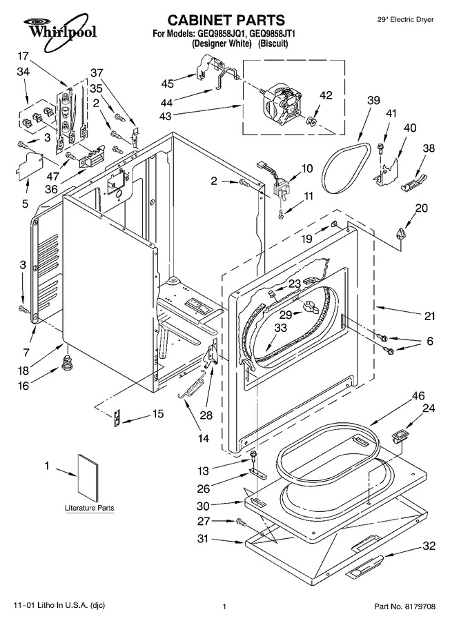 Diagram for GEQ9858JT1