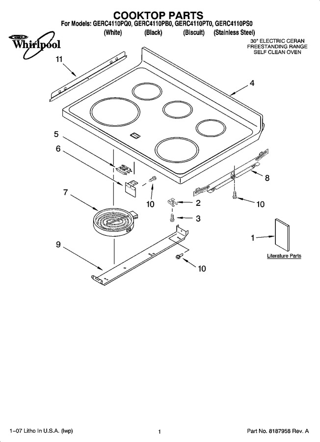 Diagram for GERC4110PS0