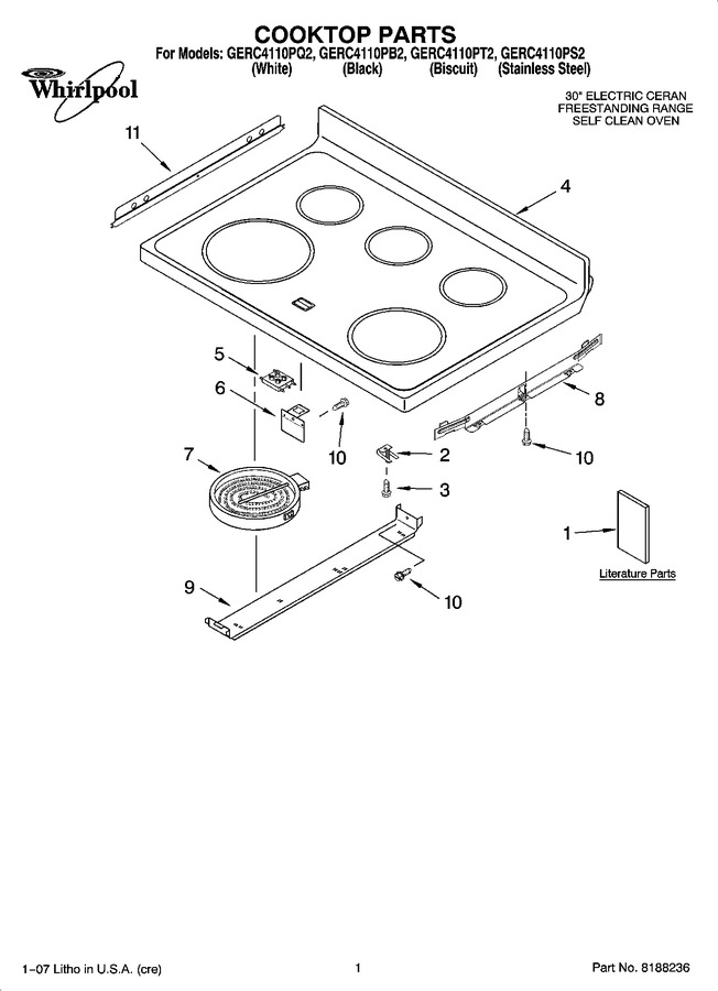 Diagram for GERC4110PQ2