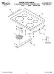 Diagram for 01 - Cooktop Parts