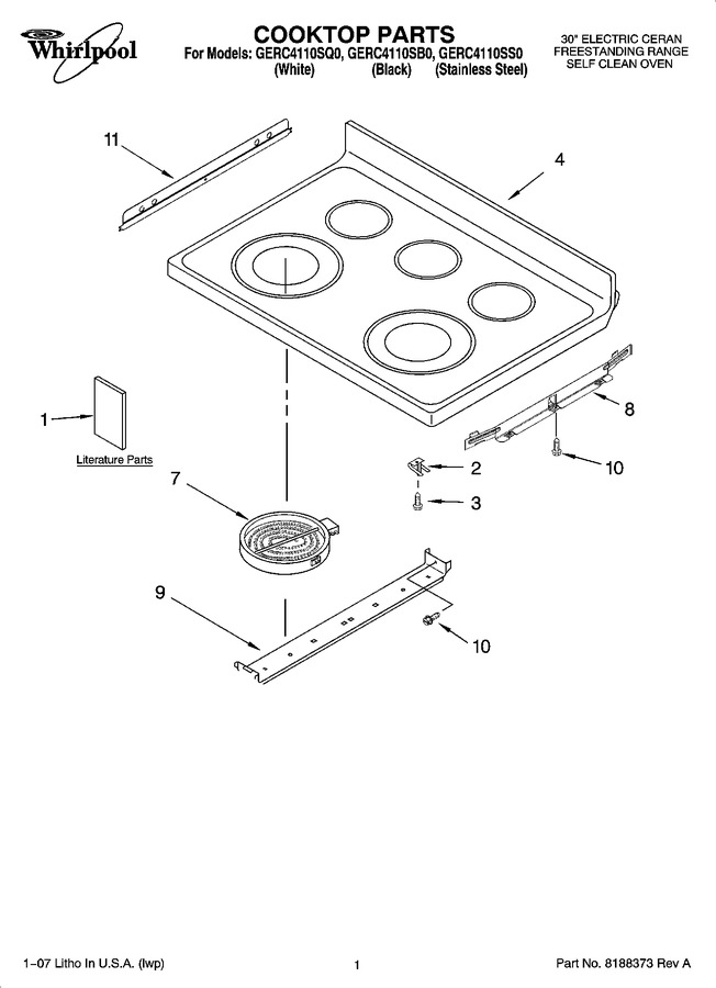 Diagram for GERC4110SQ0