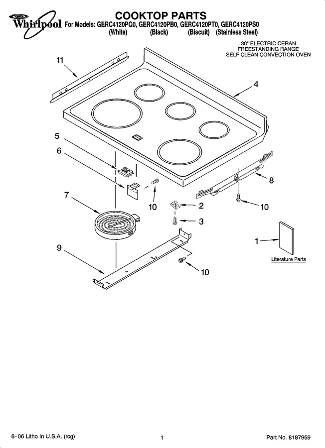 Diagram for GERC4120PB0
