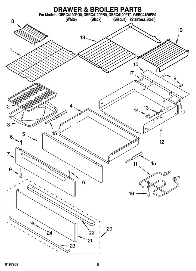 Diagram for GERC4120PB0