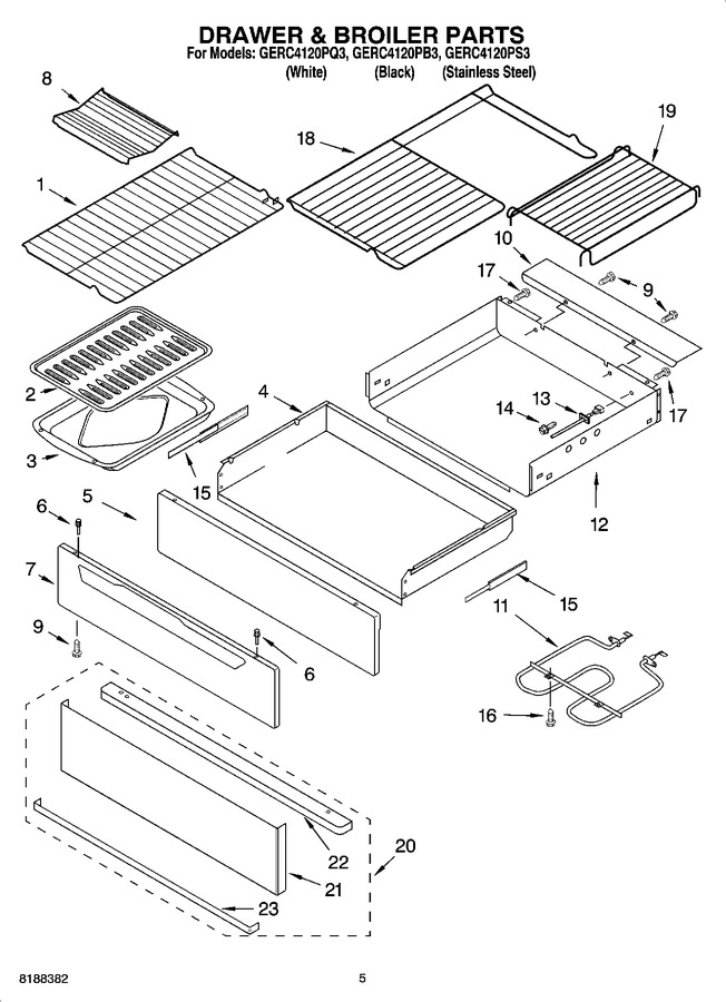 Diagram for GERC4120PB3