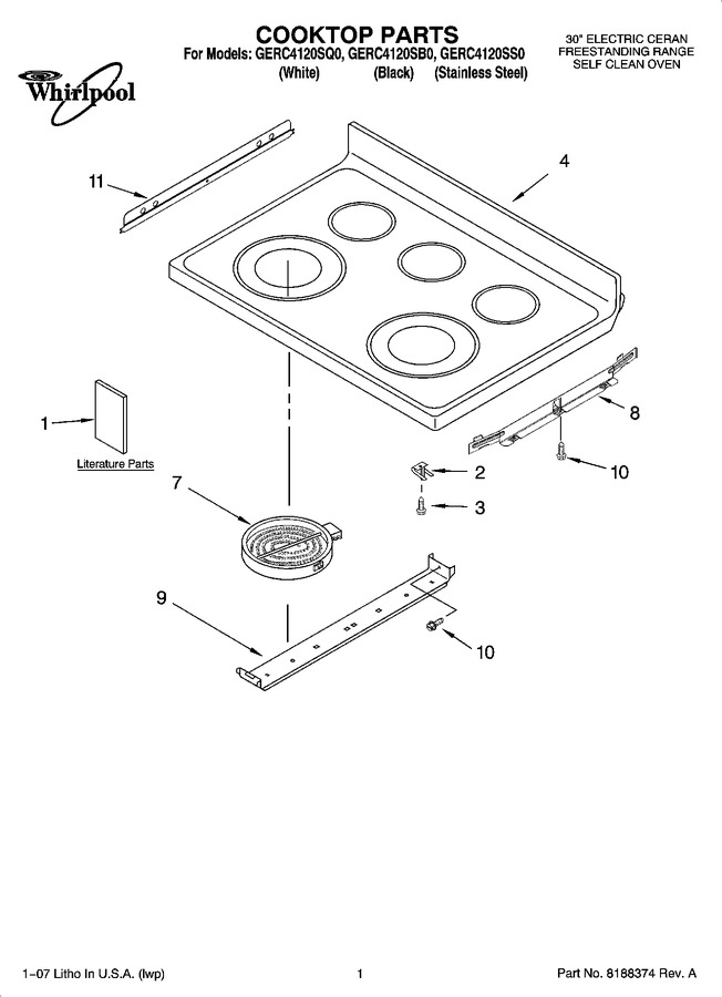 Diagram for GERC4120SB0