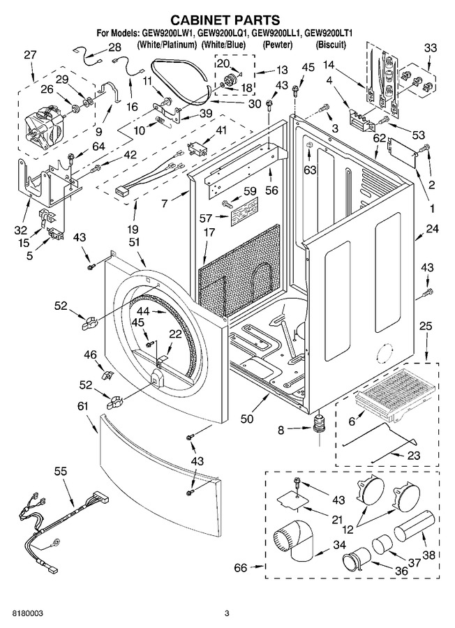Diagram for GEW9200LW1