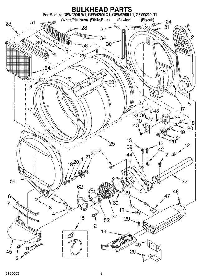 Diagram for GEW9200LW1