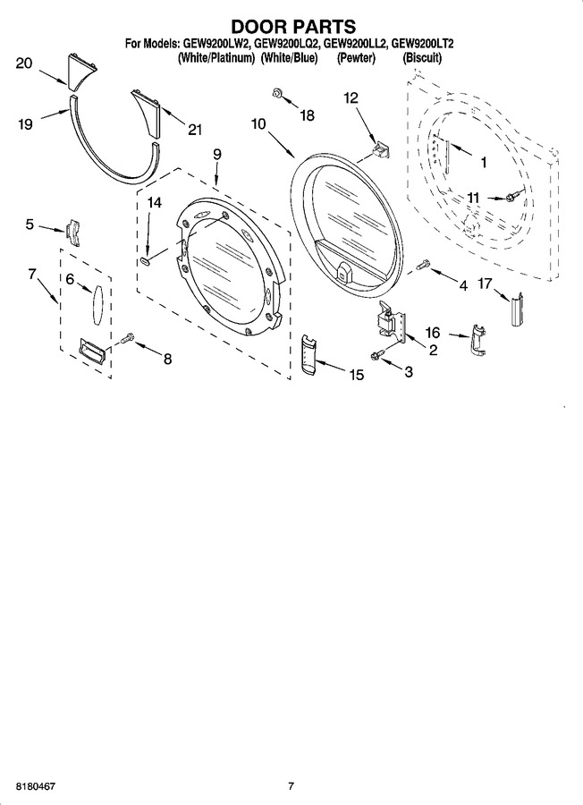 Diagram for GEW9200LL2