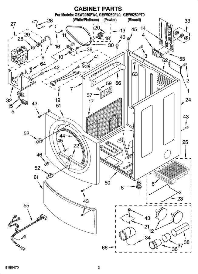Diagram for GEW9250PL0