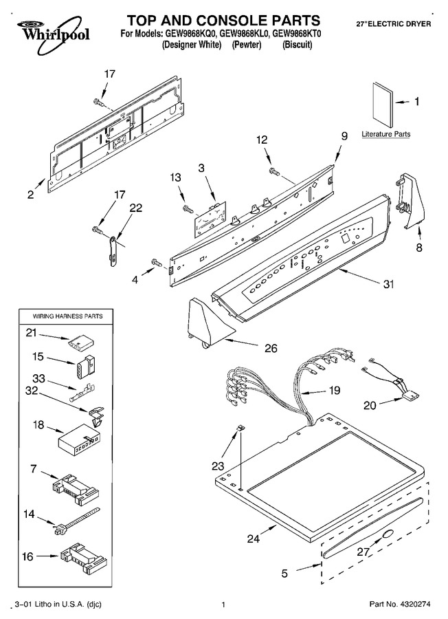 Diagram for GEW9868KT0