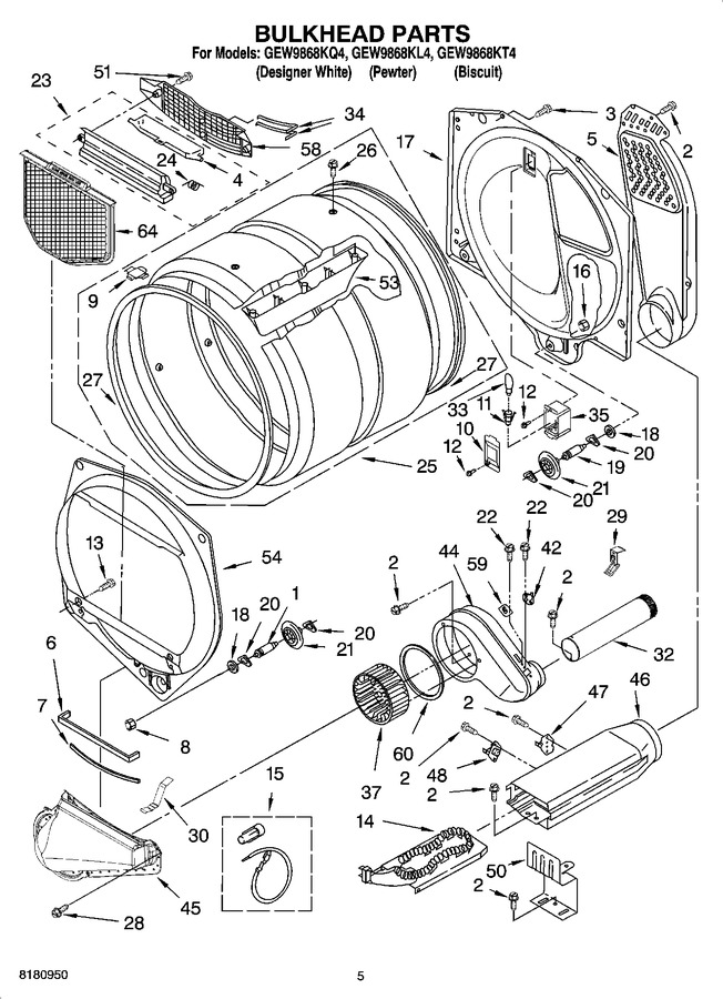 Diagram for GEW9868KL4