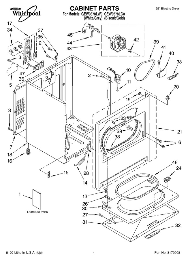 Diagram for GEW9878LW0
