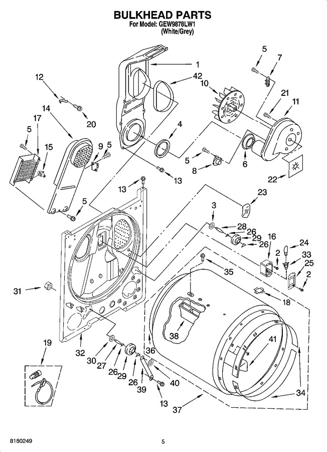 Diagram for GEW9878LW1