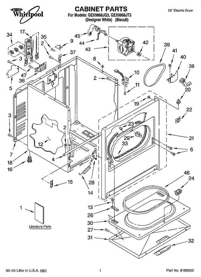 Diagram for GEX9868JT3