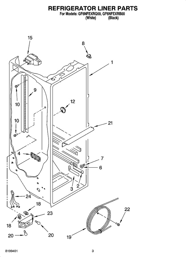 Diagram for GF6NFEXRB00