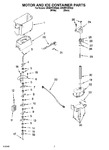 Diagram for 05 - Motor And Ice Container Parts