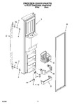 Diagram for 07 - Freezer Door Parts
